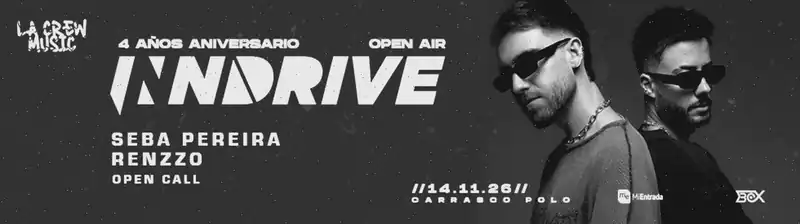 4THO ANIVERSARIO LA CREW MUSIC PRESS INNDRIVE