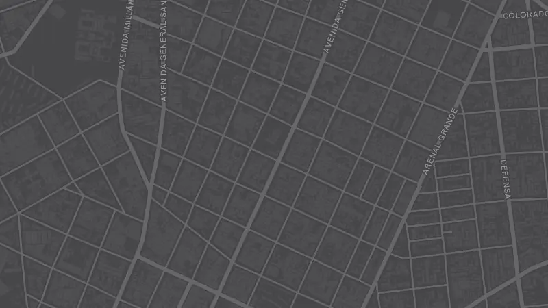 Mapa de la zona de Centro Cultural Terminal Goes