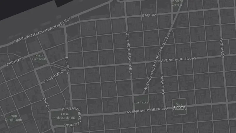 Mapa de la zona de Live Era