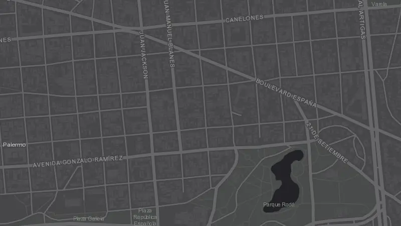 Mapa de la zona de Magnolio Sala