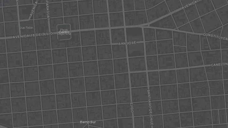 Mapa de la zona de Debbie 80s Music Club