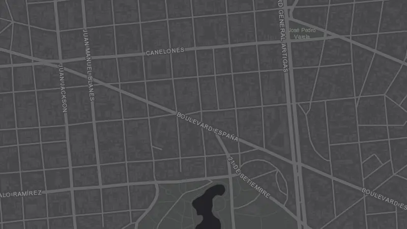 Mapa de la zona de Living Bar