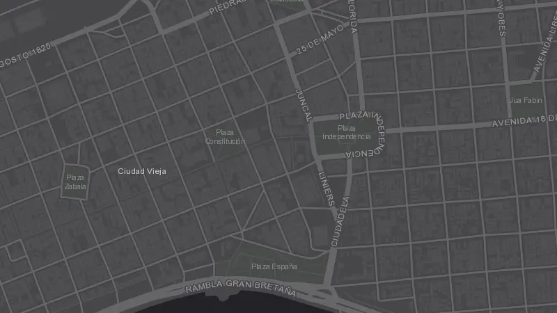 Mapa de la zona de Mandrágora