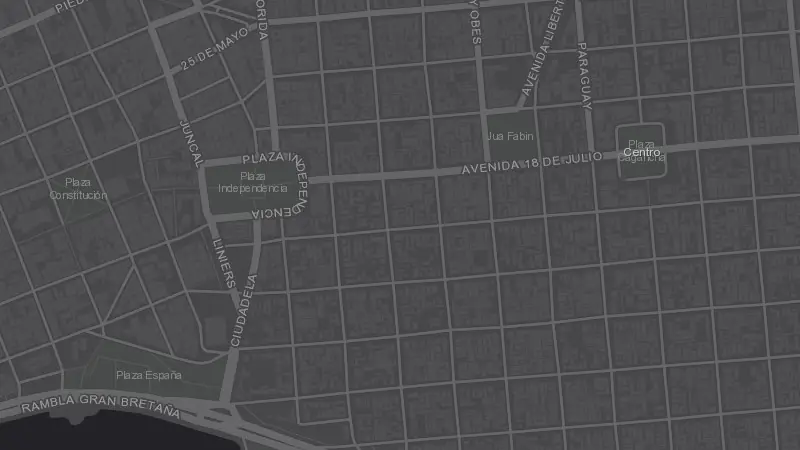 Mapa de la zona de Q'atrevido