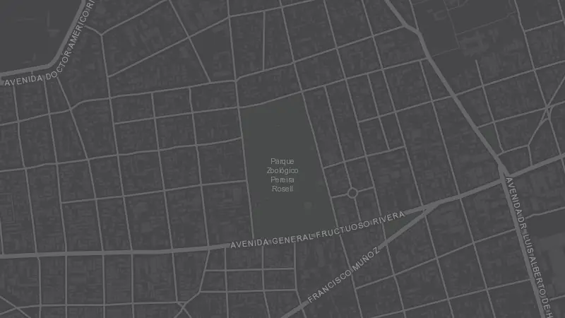 Mapa de la zona de Parque Villa Dolores