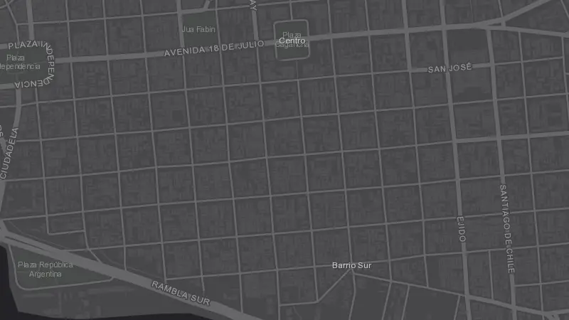 Mapa de la zona de AGADU