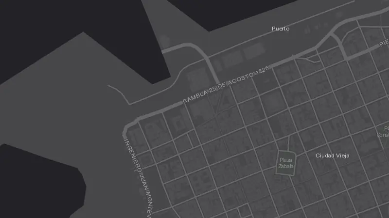 Mapa de la zona de Sala del Museo