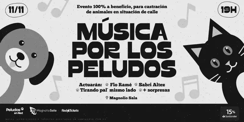 Música por los peludos