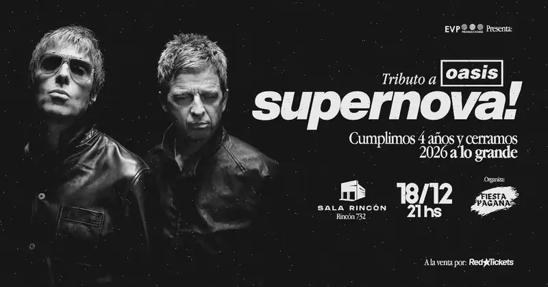 TRIBUTO A OASIS SUPERNOVA